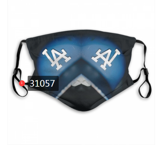 2020 Los Angeles Dodgers Dust mask with filter 25